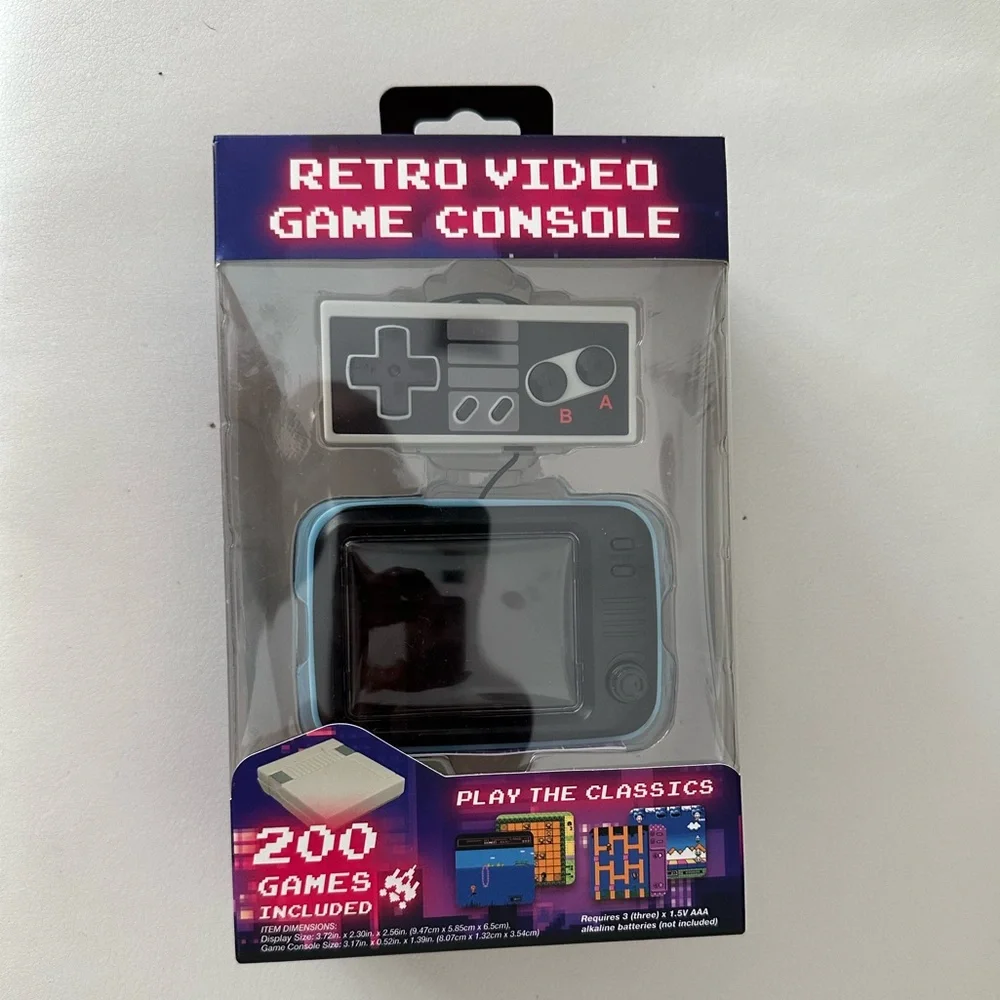 Retro Video Game‎ Console - Black